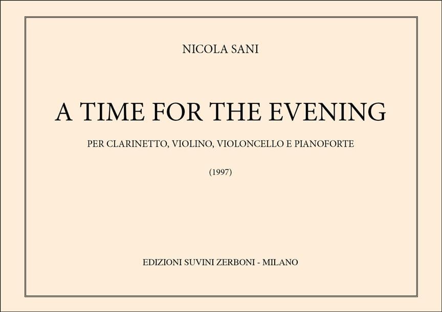 A Time For The Evening